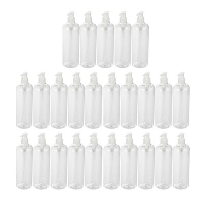 25 sztuk pustych butelek odżywki do ciała