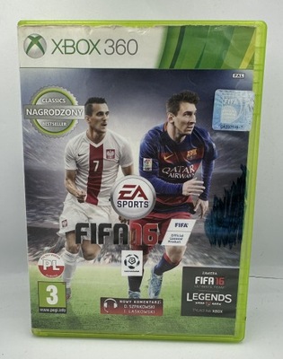 Gra FIFA 16 PL X360 Xbox 360 PL