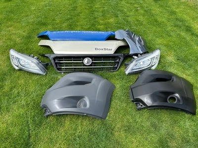 Fiat ducato iii 3 lift 14- решітка радіатора решітка радіатора бампера фото №1