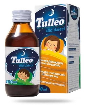 Tulleo dla dzieci wspiera zasypianie płyn 100 ml