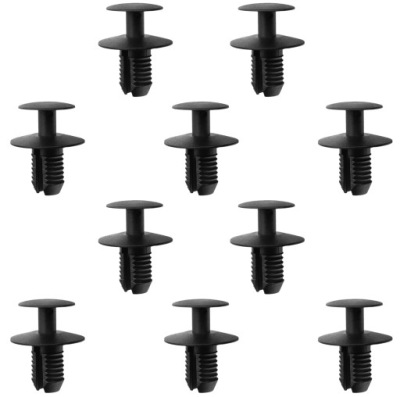 10x клипса защита двигателя бампер volvo s40 v40 фото №1