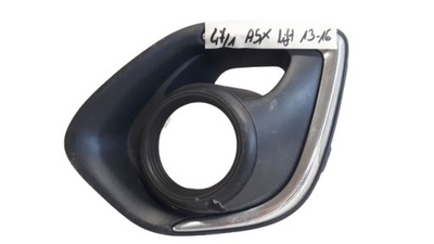 Mitsubishi asx lift решітка бампера ліва перед фото №1