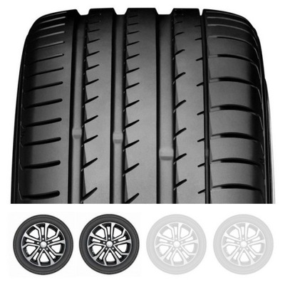 2 PIEZAS NEUMÁTICOS DE VERANO 255/40R20 YOKOHAMA ADVAN SPORT  