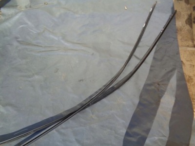 Bmw 7 f01 750li молдинг дахова права правий long фото №1