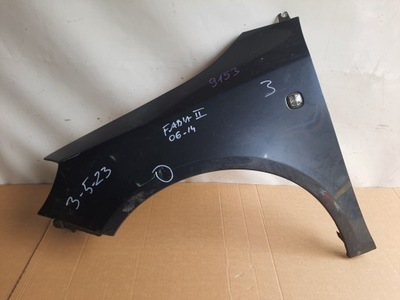Skoda fabia ii 06-14 крыло левый 9153 фото №1
