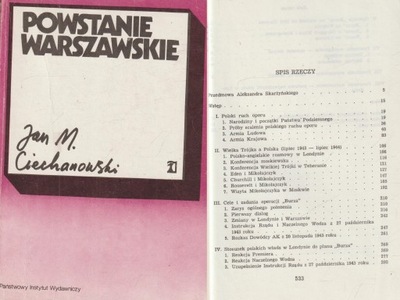 POWSTANIE WARSZAWSKIE Ciechanowski