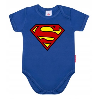 Body niemowlęce Superman KOLORY 80 cm