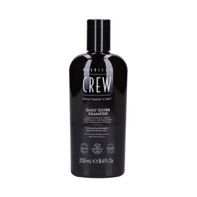 AMERICAN CREW Szampon do siwych włosów 250ml