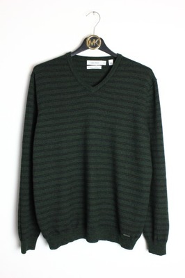 Wełniany sweter Calvin Klein L merino wool