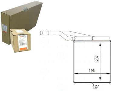 Behr hella обігрівач ford focus transit фото №1