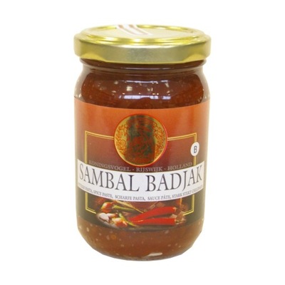 [KO] Pasta chili Sambal Badjak KONINGSVOGEL 200g