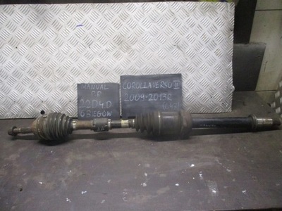 Привідний вал правий перед 2.2 d4d euj104bp48a , 4341005320 toyota verso ii 09-13 r. фото №1