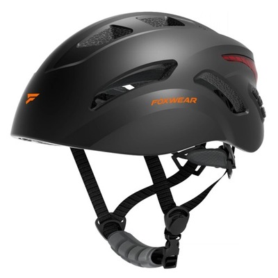 Inteligentny kask rowerowy B20 Bluetooth, czarny