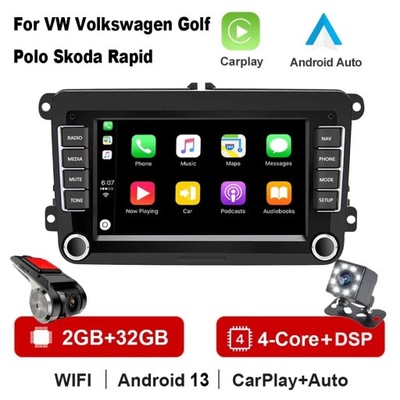 NAWIGATOR GPS PARA VW GOLF POLO SKODA RAPID OCTAVI TIGUAN PASSAT B7 JETTA 2  