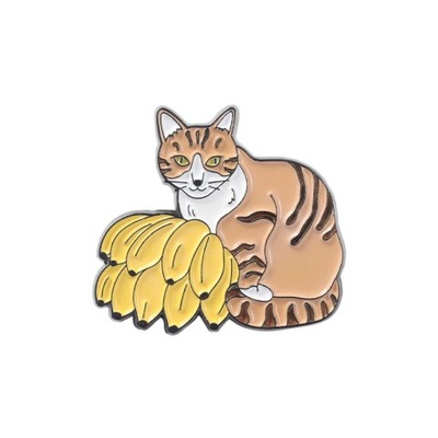 Nowa seria zwierząt stop broszka kreatywna kot kreskówkowy licytacja plakie