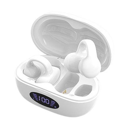 Wireless Ear Clip Headphones Earphones for White