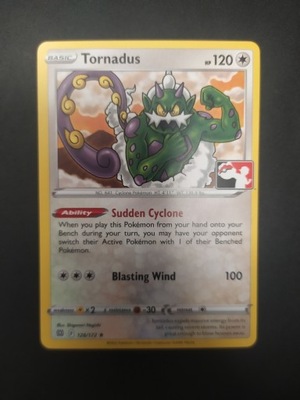 Tornadus RARE PROMO Z TURNIEJU PRIZE PACK POKEMON TCG