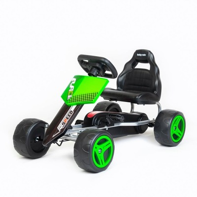 BABY MIX SPEEDY GOKART NA PEDAŁY ZIELONY