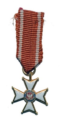 Krzyż Kawalerski Polonia Restituta 1944 miniatura PRL