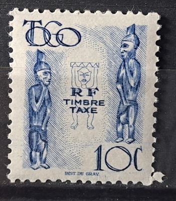 Kolonie francuskie - Togo stan **