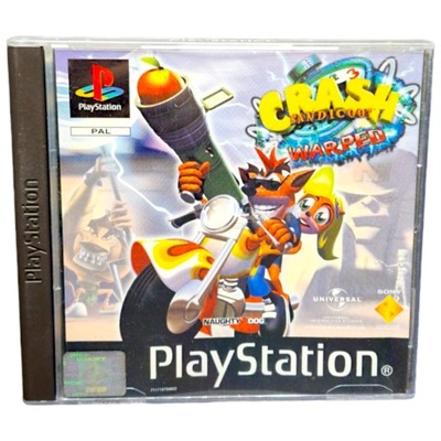 CRASH BANDICOOT 3 WARPED PSX Sony PlayStation (PS1 PS2 PS3) gra retro #2