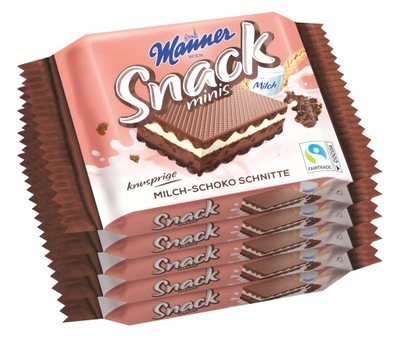 Wafel Manner Snack Minis kakaowy 5*25g