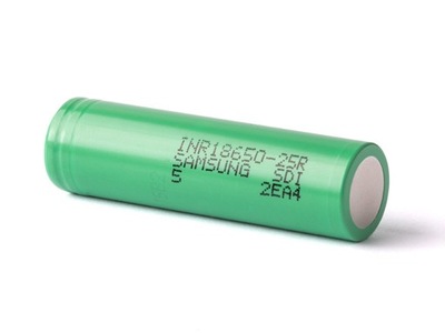 Samsung INR 18650 25R 2500mAh 3,6V - 3,7V Li-ion