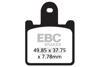 КОЛОДКИ ТОРМОЗНЫЕ EBC FA417/4HH УСИЛЕНЫЕ (КОМПЛЕКТ. NA 1 ДИСКИ ТОРМОЗНЫЕ)