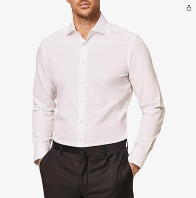 10735P14.Hackett London Koszula męska Continuity WSH/Oxford Slim Fit 3XL