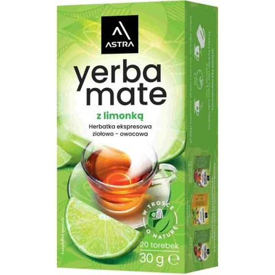 Herbata Astra Yerba Mate z Limonką Ex20