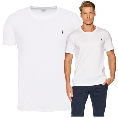 tshirt polo ralph lauren koszulka meska basic biała