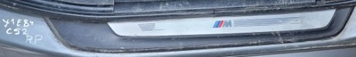 Накладки накладки пороговые внутреннее m набор bmw x1 e84 фото №1