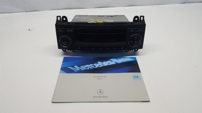 MERCEDES A CLASE W169 5D RADIO CD A1698200486  