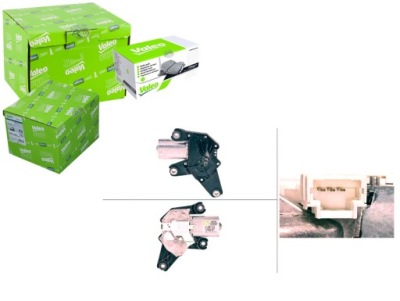 Valeo двигатель дворники dacia задняя sandero duster фото №1