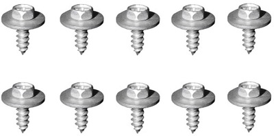 Кліпса гвинт захист toyota corolla prius rav4 фото №1