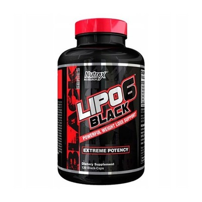 NUTREX Lipo 6 Black 120kaps