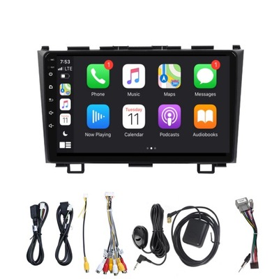 ANDROID 13 RADIO AUTOMOBILINIAI DLA HONDA CR-V 3 RE CRV 2007-2011 GPS 2DIN 