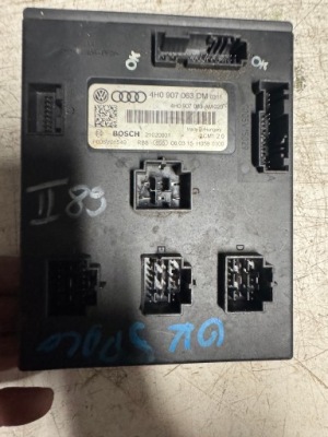 Модуль блок управления bcm блок управления бортовой сетью audi a6 c7 4g a7 a8 4h d4 lift 4h0907063dm фото №1