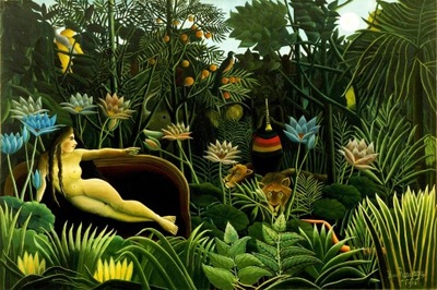 Henri Rousseau - Marzenia senne - 120x80 cm obraz