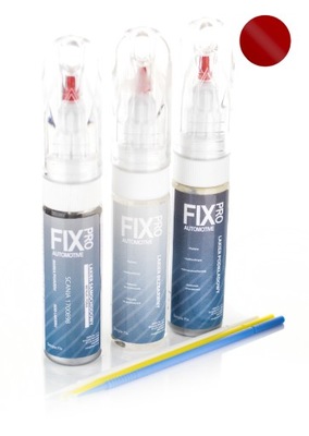 FIXPRO LAKIER АВТОМОБИЛЬНЫЙ MITSUBISHI PW1 + PODKŁAD + ПРОЗРАЧНЫЙ 20ML