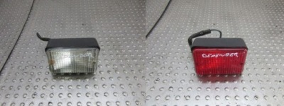 Land rover defender 2004 лампа свет стоп-сигнал + заднего вида kpl фото №1