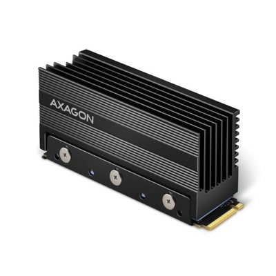 AXAGON CLR-M2XL Chłodnica aluminiowa pasywna do dysku M.2 SSD, ALU korpus,