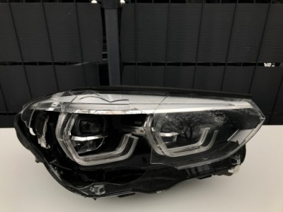 Bmw x3 g01 x4 g02 правый  фара перед адаптивный led 18-22 фото №1