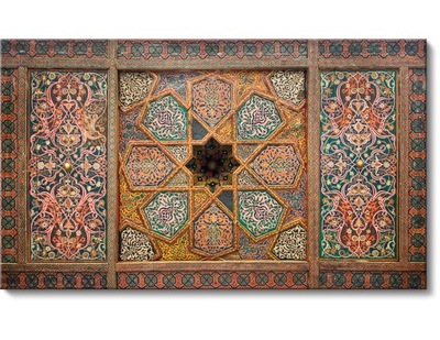 Arabeska, orientalny obraz olbrzym, 140x82 cm