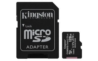 Karta pamięci z adapterem Kingston Canvas Select Plus SDCS2/128GB 128GB