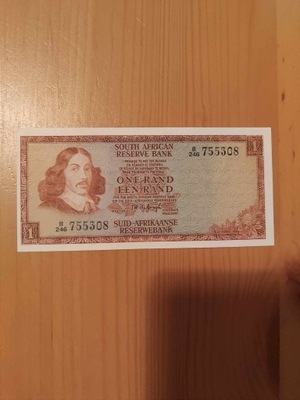 Republika Południowej Afryki - 1 Rand - UNC