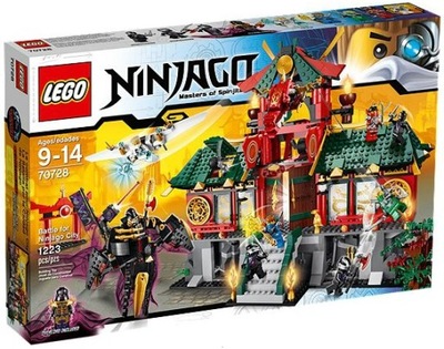 LEGO Ninjago 70728 Bitwa o Ninjago Miasto Jay Zane