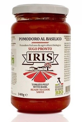 Sos pomidorowy z bazylią BIO 340 g (IRIS) IRIS