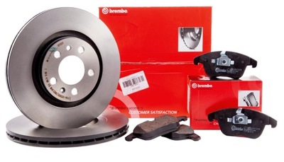BREMBO DISCS PADS FRONT - SUBARU FORESTER, WRX 326X30MM  