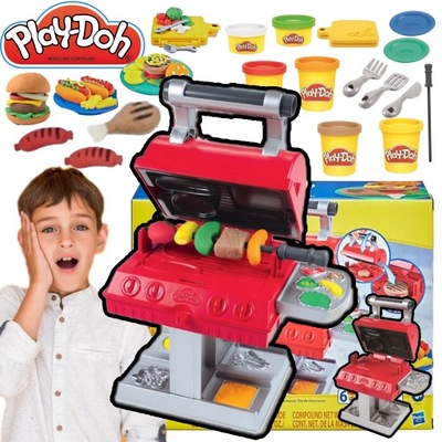 PLAY DOH MASA PLASTYCZNA GRILL GRIL SZASZŁYKI